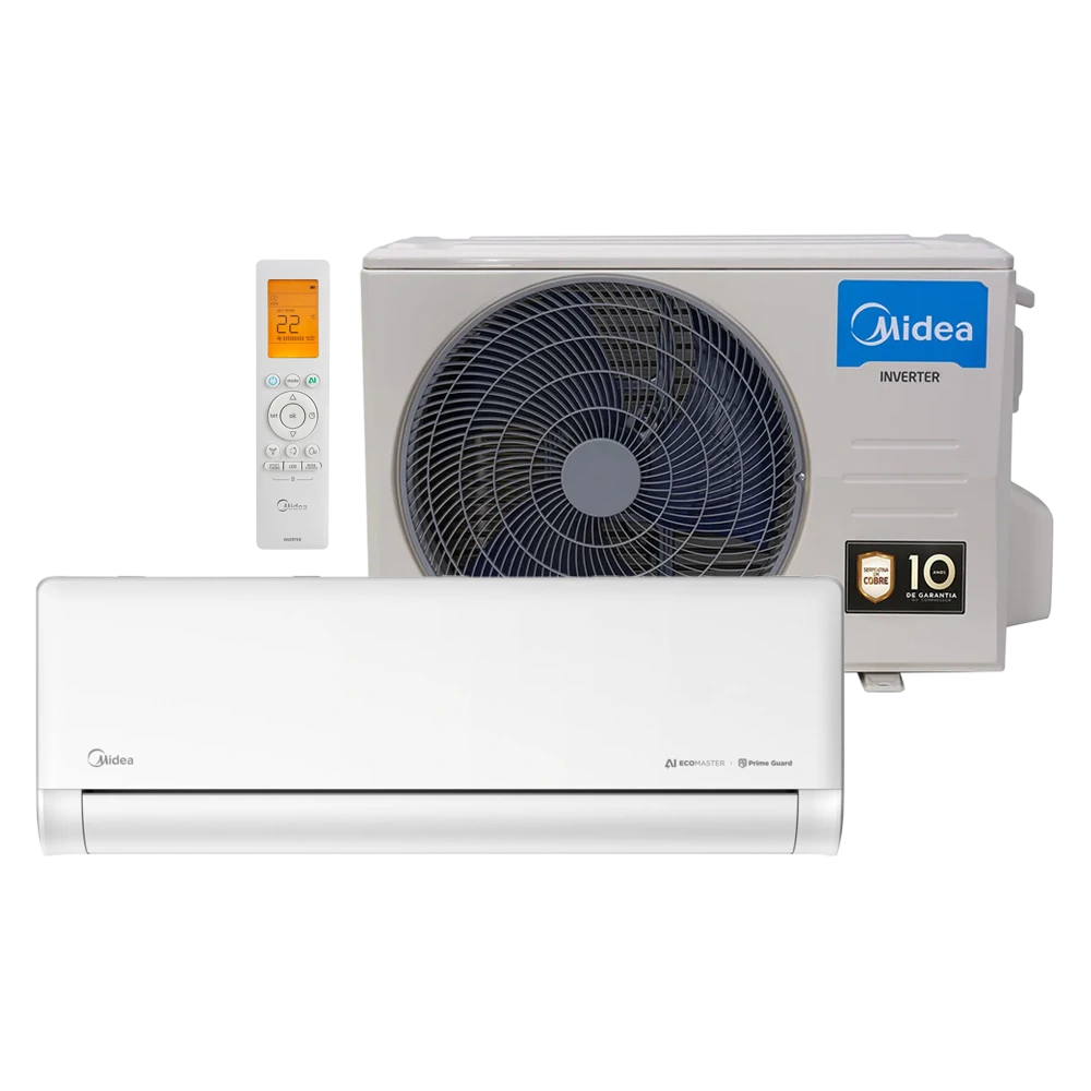 Ar Condicionado Midea Inverter AI EcoMaster Connect 24000 Btus Frio 220v R-32